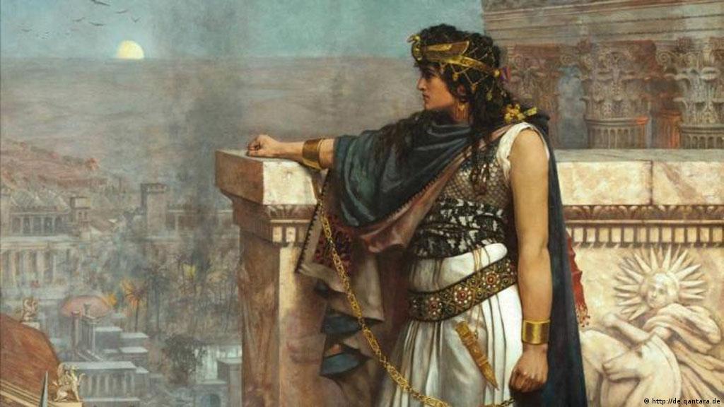 من هي الملكة التي دخلت روما مقيدة بسلاسل من ذهب